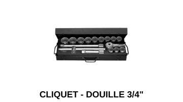 Cliquet - Douille 3/4"