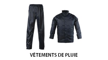 Vêtements de pluie