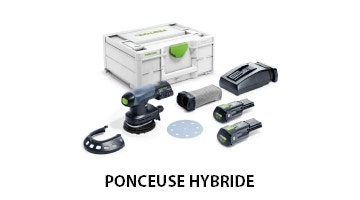 Ponceuses hybrides sans fil Festool