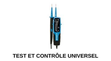 Test et contrôle universel