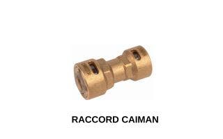 Raccord caiman