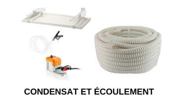 Condensat et écoulement climatiseur