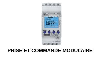 Prise et commande modulaire