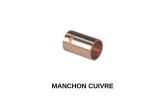Manchon cuivre à braser