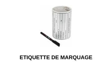 Etiquette de marquage