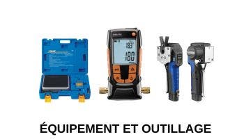 Equipement et outillage du climaticien