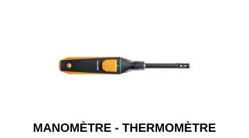 Manomètre et thermomètre