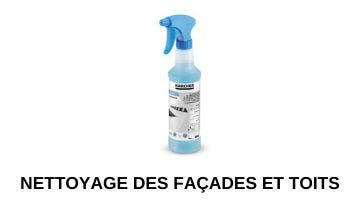 Nettoyage des façades et toits