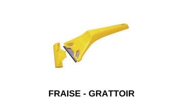 Fraise - Grattoir