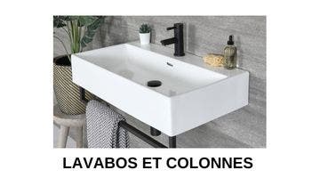 Lavabos et colonnes