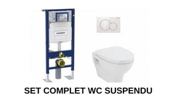 Set complet WC suspendu