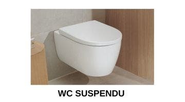 WC suspendu