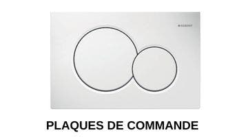 Plaques de commande WC