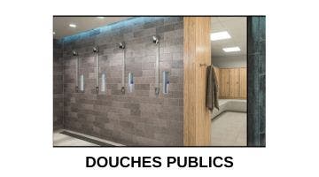 Douche de collectivité