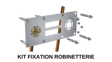 Kit fixation robinetterie