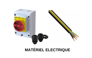 Matériel électrique pour climatisation