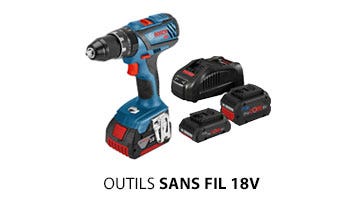 Outils sans-fil 18V Bosch