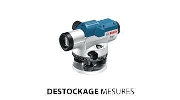 Mesure destockage Bosch