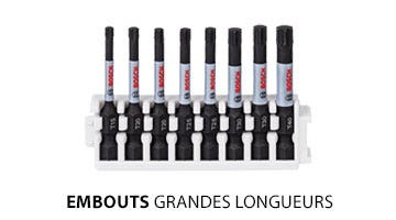 Embouts grandes longueurs Bosch