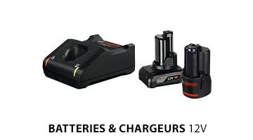 Batteries et chargeur 12V Bosch