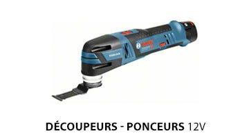 Découpeurs-ponceurs 12V Bosch