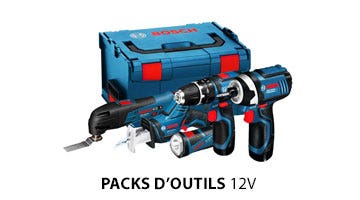 Packs d'outils 12V Bosch