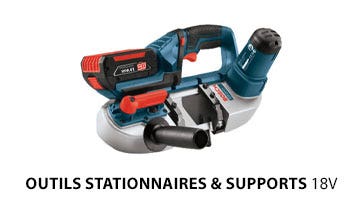 Outils stationnaires 18V et supports Bosch