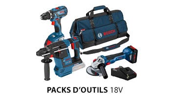 Packs d'outils 18V Bosch