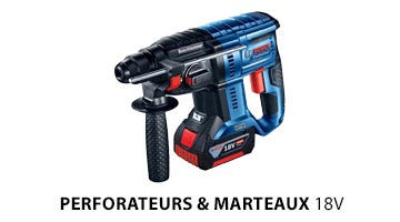 Perforateurs et marteaux 18V Bosch