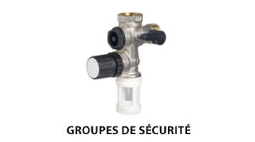 Groupes de securité chauffe-eaux