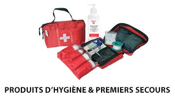 Produits d’hygiène et premiers secours