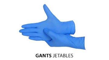 Gants jetables