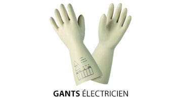 Gants électricien